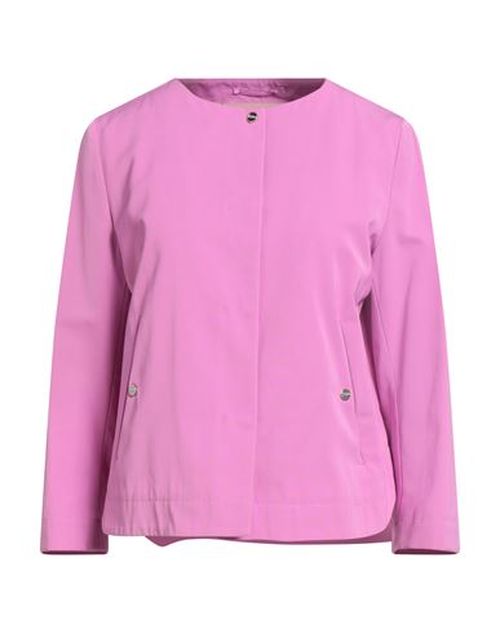 Woman Jacket Mauve Size 10 Polyester, Cotton