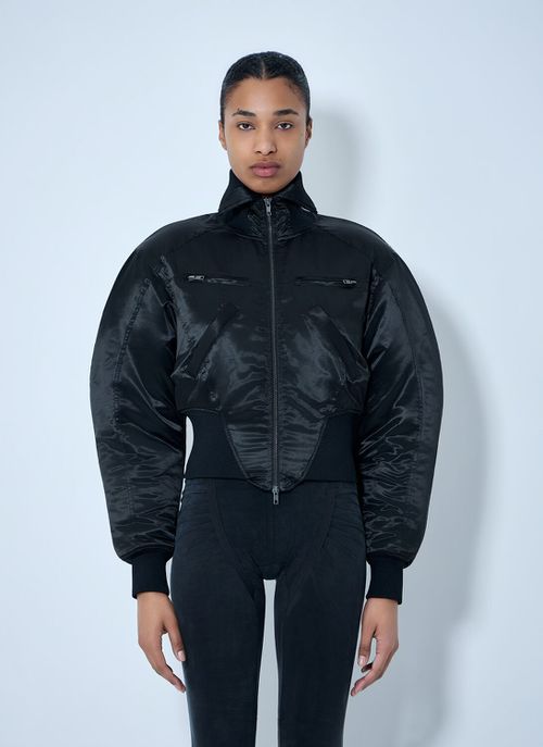 M-claw Bomber Jacket - Woman Jackets Black Uk