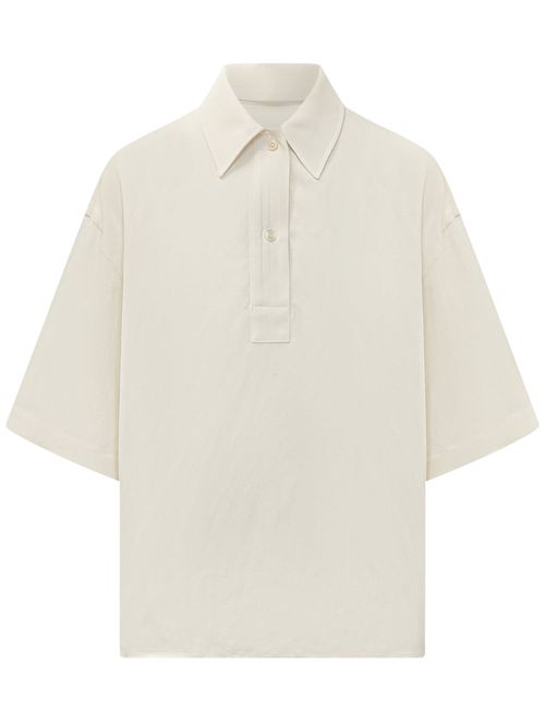 Modern Oversized Shirt with Unique Button Detail