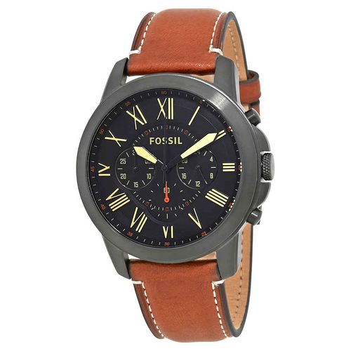 Grant Chronograph Black Dial Mens Watch FS5241