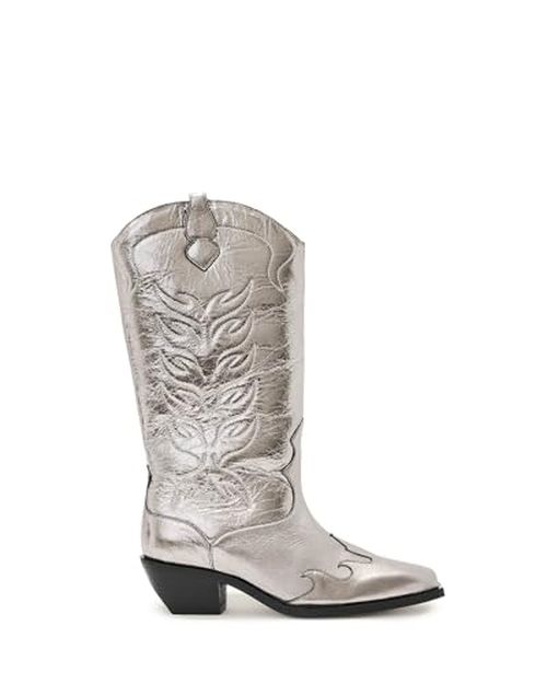 AllSaints Women's Dolly Boot Cow Print