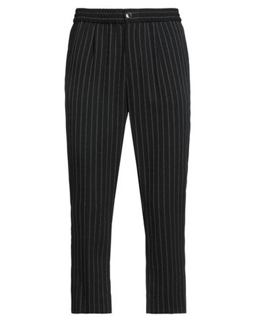 Man Pants Black Size M Virgin Wool