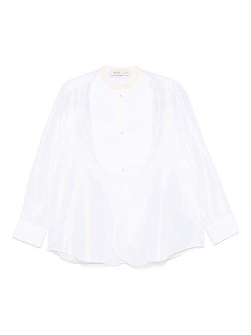 Satin shirt - White