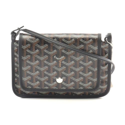Plume PVC Canvas Leather Shoulder Bag