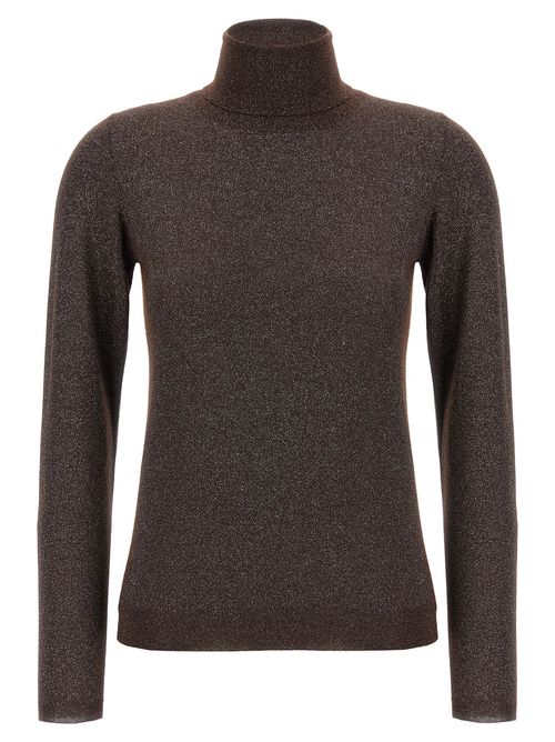 Brunello Cucinelli - Sparkling Sweaters And Cardigans Brown