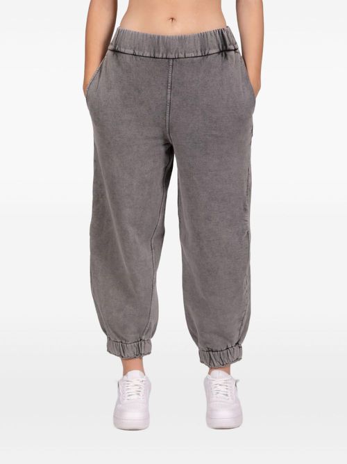 PODHIO logo-patch performance trousers - Grey