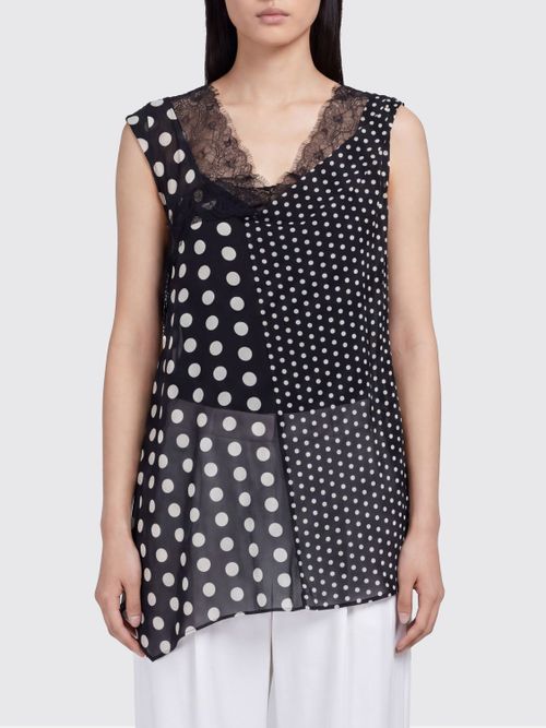 Top Woman color Black