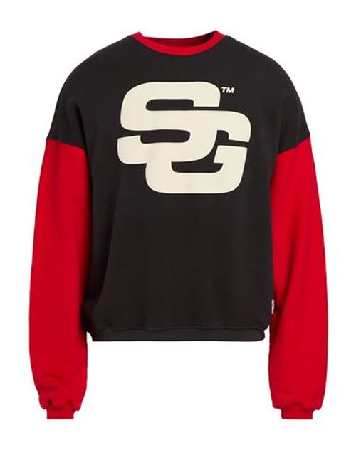 Man Sweatshirt Black Size L Organic cotton