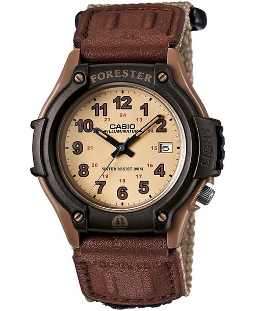 Men's Forester Tan Nylon Strap Watch 41mm - Brown