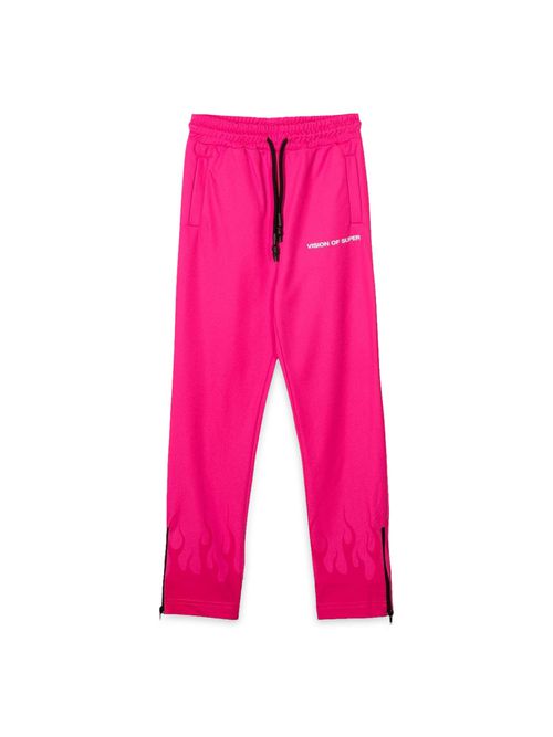 Fuchsia pants tracksuit