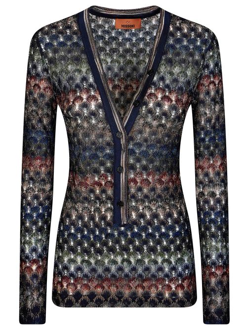 V-Neck Knit Sweater Vest