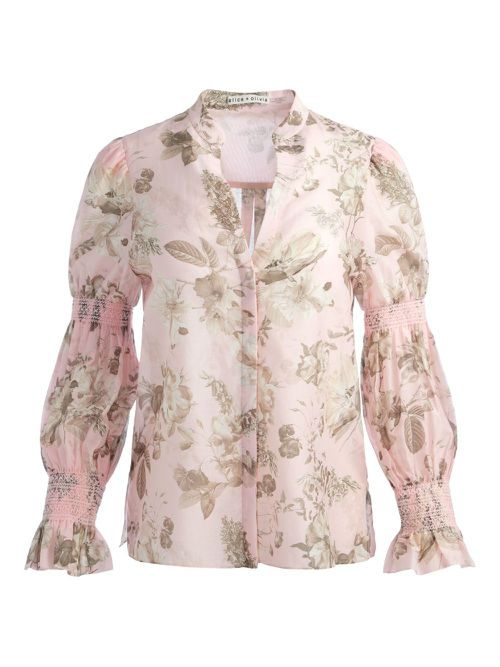 Alice + olivia Ilan shirt - Neutrals