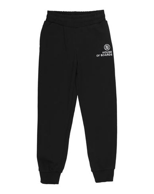 Kid Boy Pants Black Size 10 Cotton, Polyester