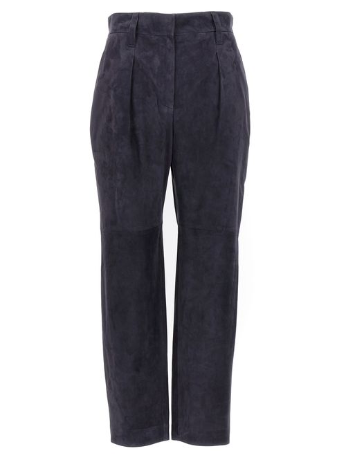 Suede Pants