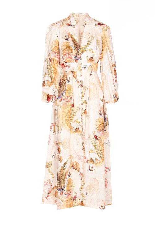 Ascension Plunge Midi Dress