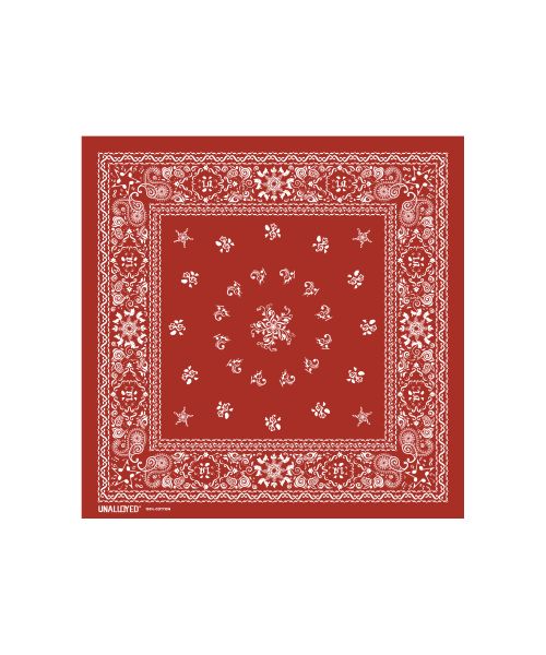 Note Paisley Bandana / Red