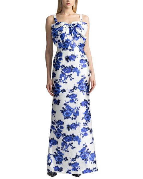 zac posen strapless floral embroidered midi dress Isabel Marant Étoile // Black Floral Embroidered Tiered Dress – VSP  Consignment main image 1