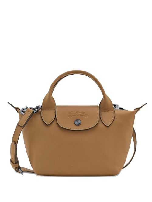 Mini Le Pliage tote bag - Brown