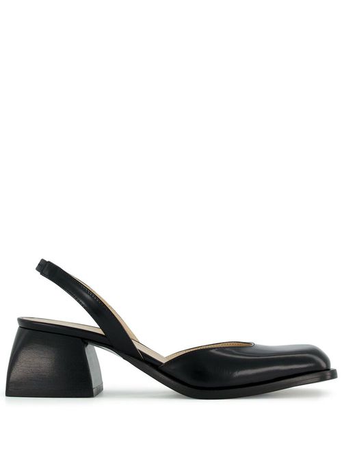 Bulla Jones 45mm leather pumps - Black