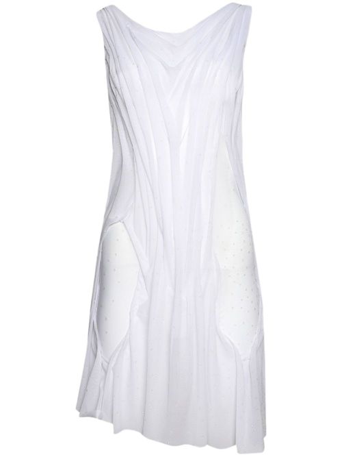 Wetlook minidress - White