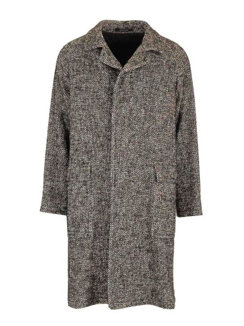 Unlined Tweed Coat