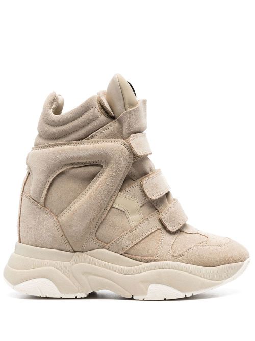 Balskee concealed-wedge sneakers - Neutrals