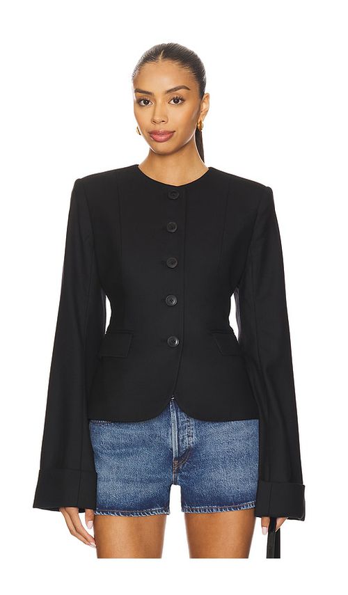 EAVES Tala Blazer in Black - Black. L also in XXS