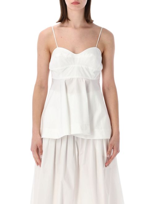 Sculptural Cotton Top
