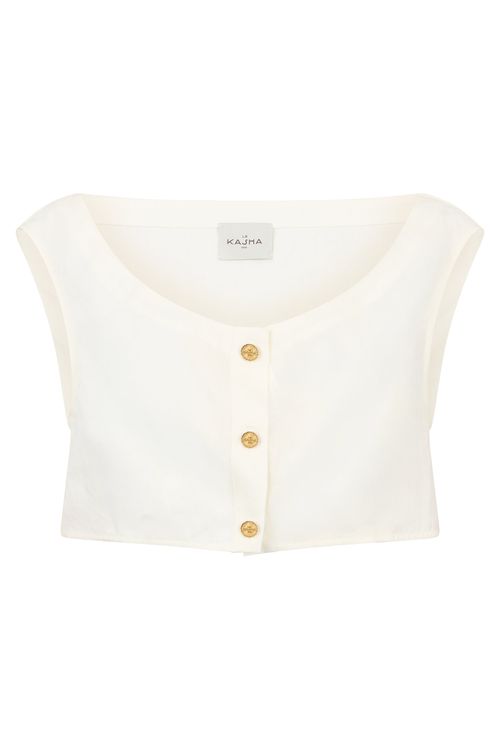 Elegant Cotton Mini Short Top