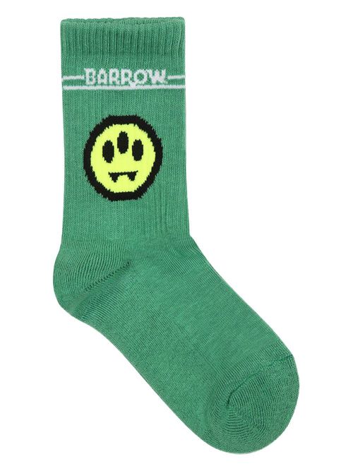 Logo-print socks - Green