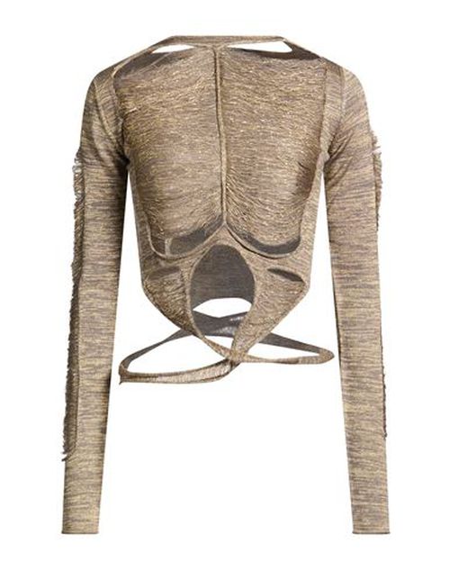 Woman Sweater Grey Size M Virgin Wool, Viscose, Polyester
