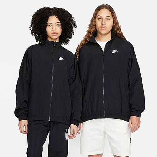 Women's Sportswear Essential Windrunner Woven Jacket in Black/White