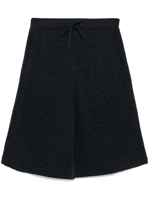 Bermuda wool shorts - Blue