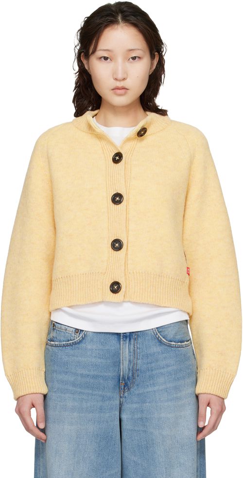Yellow Sherman Cardigan