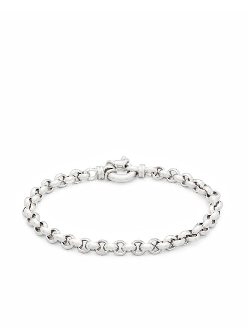 Thick Rolo bracelet - Silver