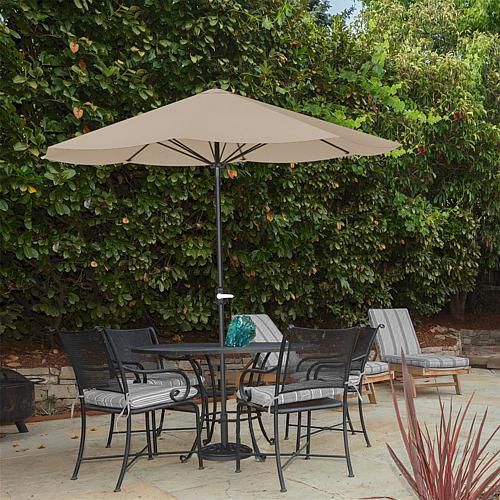 9' Patio Umbrella with Easy Crank
