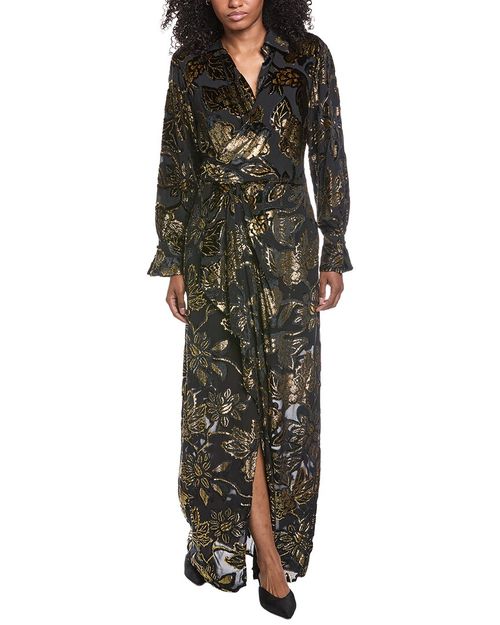 Marzia Draped Front Gown