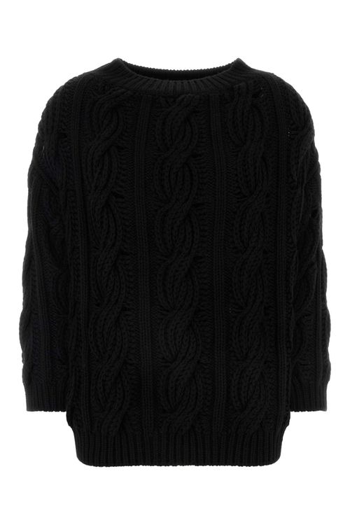 Black Wool Sweater