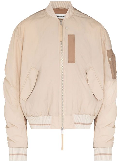 Purth bomber jacket - Neutrals