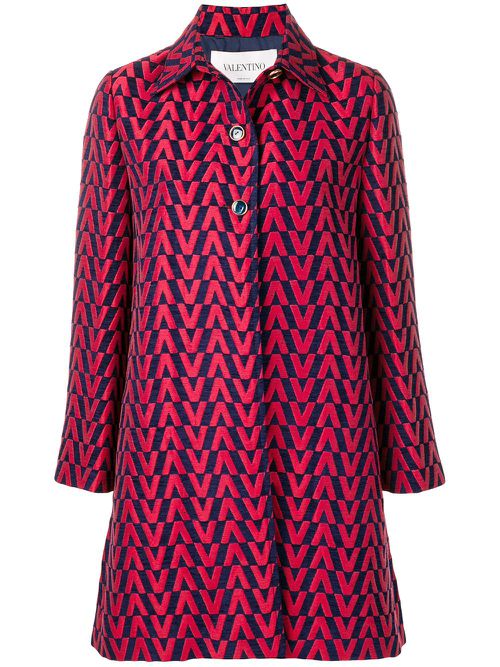 Brocade coat - Red