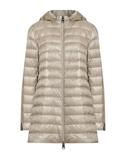Woman Puffer Beige Size 0 Polyamide, Polyester, Cotton