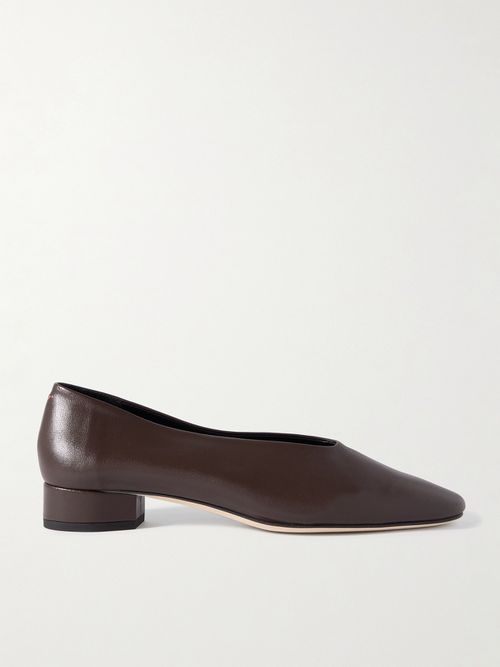 Delia Leather Pumps