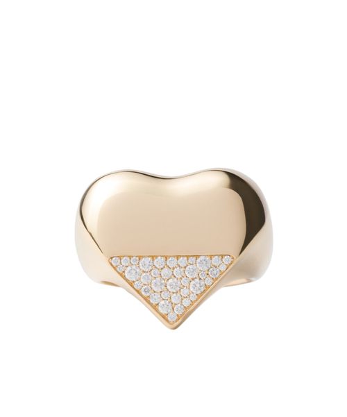Eternal Gold ring - yellow gold and diamonds
