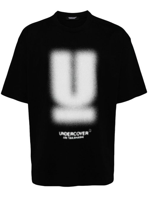 Logo-print T-shirt - Black