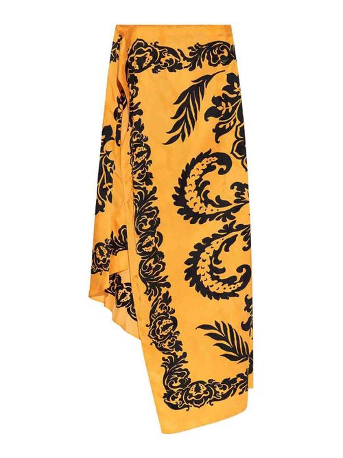 Paisley press skirt