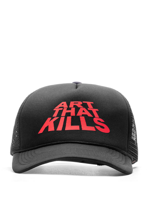 Gallery Dept ATK Stack Trucker Cap in Black - Black / One