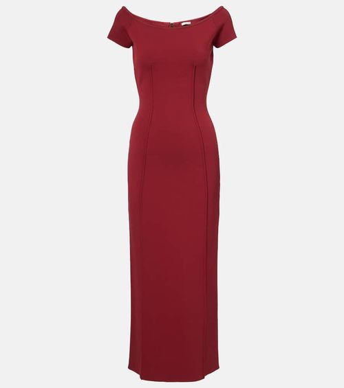 Foin jersey midi dress
