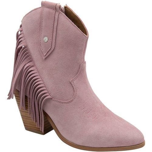 Ravel 'horsley' Suede Ankle Boots In Pink