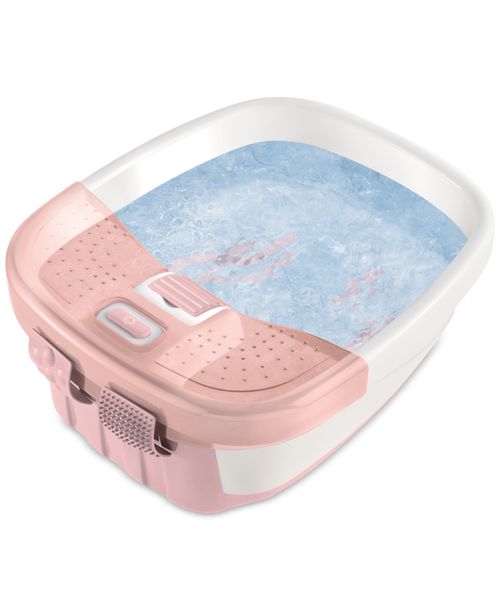 Fb-50 Foot Bath, Bubble Bliss - Pink