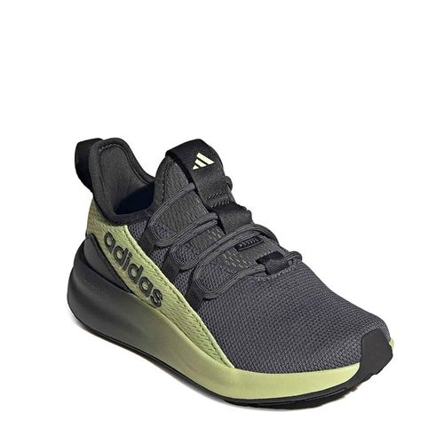 Kids' Lite Racer Adapt 8.0 Sneaker Little/ Big Kid Shoes (Grey / Grey / Green)